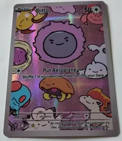 After Skool Hobby Ditto GASTLY #42 1st Edition Series 2 Pokemon Card Holo - Image 2