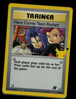 Here Comes Team Rocket! 15/82 Celebrations NM Pokemon Card - Image 1