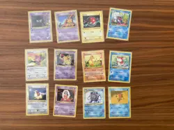 Pokemon TCG Base Set 60 Card Lot, 1st Edition First Edition - Image 2