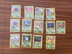 Pokemon TCG Base Set 60 Card Lot, 1st Edition First Edition - Image 5