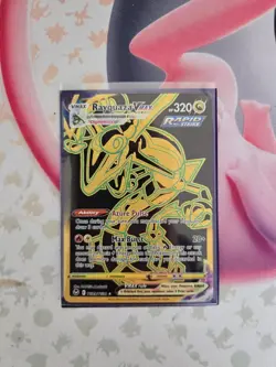 Rayquaza VMAX TG29/TG30 Secret Rare Gold Card Pokemon NM - Image 2