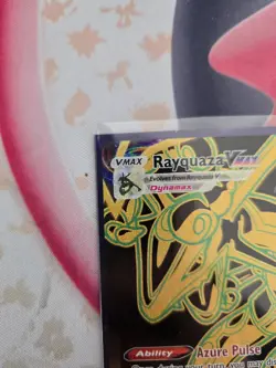 Rayquaza VMAX TG29/TG30 Secret Rare Gold Card Pokemon NM - Image 3