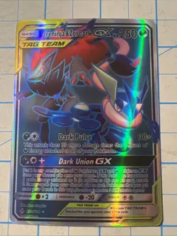 Custom Greninja&zoroark Gx Fun Fan Art (Custom Made Card) Pokemon Card - Image 1