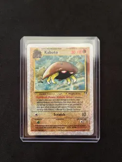 Pokemon Kabuto 48/110 Holo Legendary Collection - Uncommon Card - 2002 - Image 1