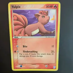 VULPIX 7/12 POKEMON CARD (PLUSLE & MINUN TRAINER KIT SET) - Image 1