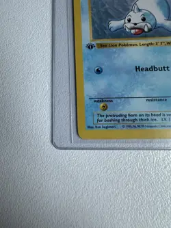 Pokemon Cards: Base Set 1st Edition Uncommon: Seel 41/102 WOTC vintage - Image 3