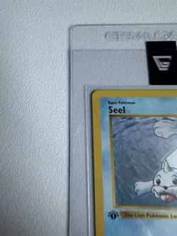 Pokemon Cards: Base Set 1st Edition Uncommon: Seel 41/102 WOTC vintage - Image 4