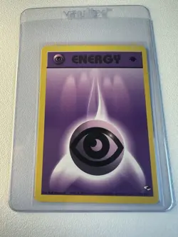 Psychic Energy 131/132 1st Edition Gym Heroes WOTC Pokemon Card Near Mint - Image 1