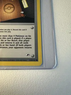 Narrow Gym 124/132 1st Edition Pokemon Card Gym Heroes Common WOTC NM - Image 5