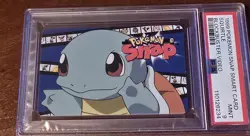 5¼" Squirtle 1999 Blockbuster Video Pokemon Snap Smart Card PSA 9 Grade Gem Mint - Image 1