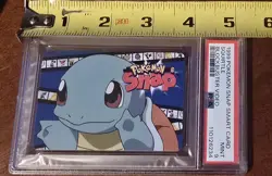 5¼" Squirtle 1999 Blockbuster Video Pokemon Snap Smart Card PSA 9 Grade Gem Mint - Image 4