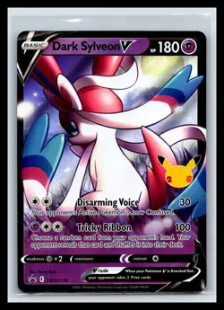 SWSH: Sword & Shield Promo Cards #SWSH134 Dark Sylveon V - Image 1