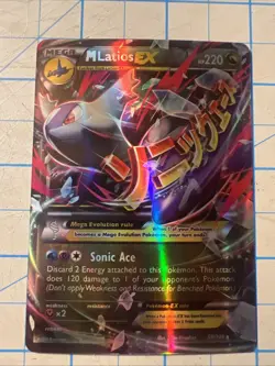 Custom M Latios Ex Fun Fan Art (Custom Made Card) Pokemon Card - Image 1