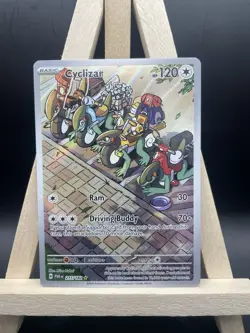 Pokemon TCG Cyclizar Card 215/182 Near Mint Condition Rare - Image 1