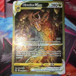 Giratina VSTAR Alt Art Gold Crown Zenith GG69/GG70 Pokemon Card Holo 2023 - Image 1