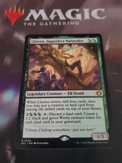 Mtg. 2x Lluwen, Imperfect Naturalist. Lorwyn Eclipsed. Pack Fresh - Image 1