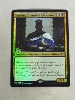 MTG FOIL Kambal, Consul of Allocation Kaladesh Magic the Gathering - Image 1