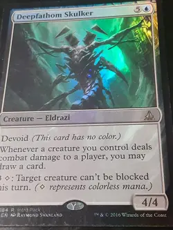 Deepfathom Skulker FOIL , Oath of the Gatewatch , LP ,MTG, FREE SHIPPING - Image 3