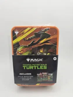 Magic: The Gathering Teenage Mutant Ninja Turtles Tin [Michelangelo] 3 Boosters - Image 1