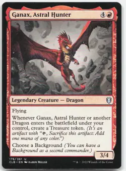 Ganax, Astral Hunter *Regular* CLB 176 NM - Image 1