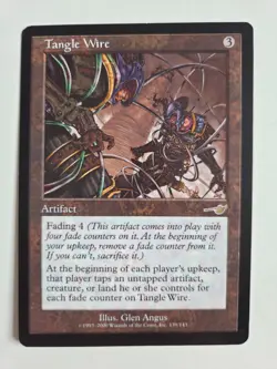 MAGIC THE GATHERING TANGLE WIRE #139 NEMESIS RARE LP - Image 1