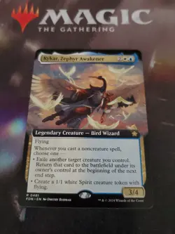 Mtg. 2x Kykar, Zephyr Awakener. Borderless. Foundations. Pack Fresh - Image 1
