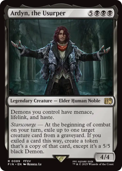 Ardyn, the Usurper 0089 ~ Rare MTG Final Fantasy Mint - Image 1
