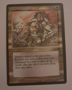 Kasimir the Lone Wolf EX Legends MTG Magic the Gathering - Image 1