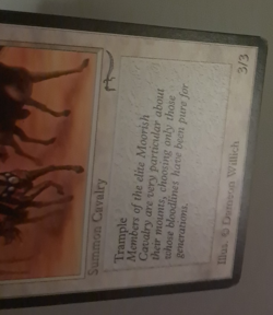 Moorish Cavalry MP (Light) Arabian Nights MTG Magic the Gathering - Image 4