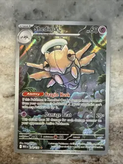Pokemon TCG Shedinja Illustration Rare #144/132 Mega Evolutions NM/M - Image 1