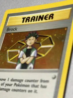 Pokemon TCG Brock 15/132 Gym Heroes Holo 2000 - Image 3