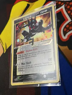 GRENINJA GOLD STAR SWSH144 COSMOS HOLO Black Star PROMO card 2021 Pokemon LP - Image 3