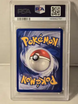 2000 Pokemon WOTC Black Star Promos #9 Pokemon League Mew Holo w/ Swirl PSA 8 - Image 2