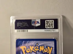 2000 Pokemon WOTC Black Star Promos #9 Pokemon League Mew Holo w/ Swirl PSA 8 - Image 5