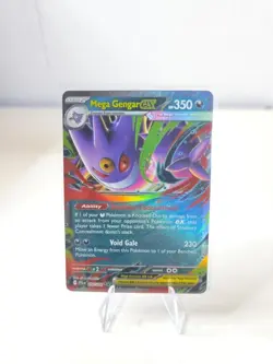 Pokemon TCG Mega Gengar ex 056/094 Me02: Phantasmal Flames NM PACK FRESH - Image 1