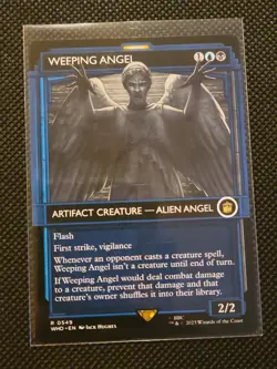Weeping Angel - #549 - Showcase - Rare - Magic MTG - Doctor Who Dr. - WHO - Image 1
