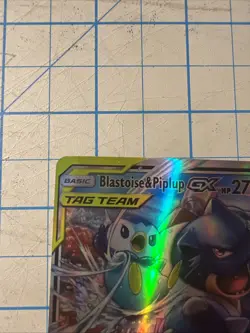 Custom Blastoise&piplup Gx Fun Fan Art (Custom Made Cards) Pokemon Card - Image 2