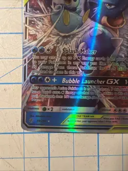 Custom Blastoise&piplup Gx Fun Fan Art (Custom Made Cards) Pokemon Card - Image 5