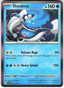 Dondozo - 061/198 Pokemon SV01: Scarlet & Violet Base Set Holo Rare NM - Image 1