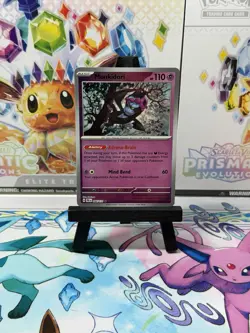 Pokemon TCG Munkidori Masterball Holo Rare Prismatic Evolutions - Image 1