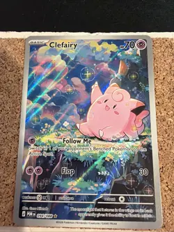 2026 Pokemon Clefairy 094/088 Perfect Order Illustration Rare NM/M Excellent - Image 1