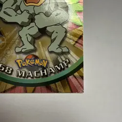 Machamp Foil #68 Pokemon 1999 Topps Tv - Image 4