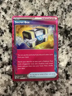 Pokemon TCG Secret Box 163/167 Twilight Masquerade Ace Spec Holo - Image 1