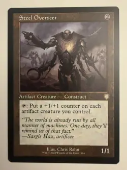 Steel Overseer (Retro Frame) #164 Brothers' War BRC Magic MTG - Image 1