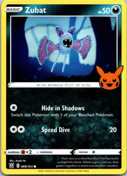 Zubat - Trick or Trade BOOster 089/163 - Promo - NM Pokemon TCG - Image 1