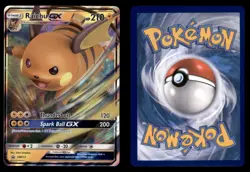Raichu GX - SM213 Holo Promo Sun & Moon Promo Pokemon TCG NM - Image 3
