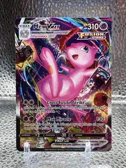 Pokemon TCG Mew VMAX 269/264 Alternate Secret Art Fusion Strike NM Near Mint - Image 1