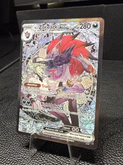 Pokemon N’s Zoroark Ex 286/217 SIR Ascended Heroes PACK FRESH NM - Image 3