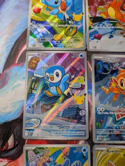 Pokemon 30th Anniversary First Partners Illustration Collection IR Set Of Nine - Image 5