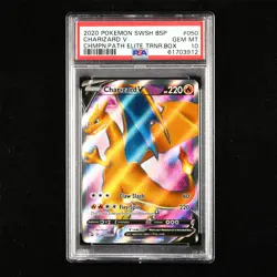 PSA 10 GEM MT 2020 Pokemon ENG Charizard V SWSH050 D Promo - Image 1